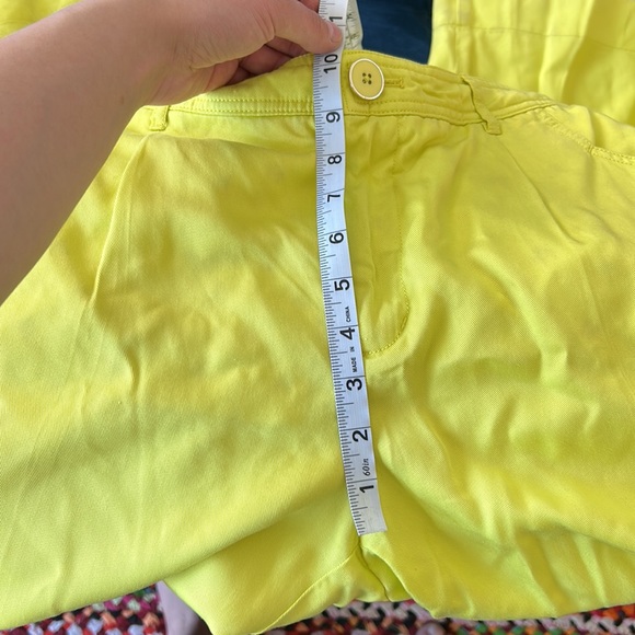 NEW Anthropologie Light Yellow Wide Leg Pants - Picture 16 of 16